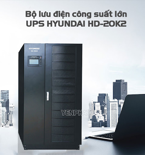 Bộ lưu điện công suất lớn UPS HYUNDAI HD-20K2